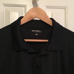 Sport Tek Men’s Polo- Black XXL